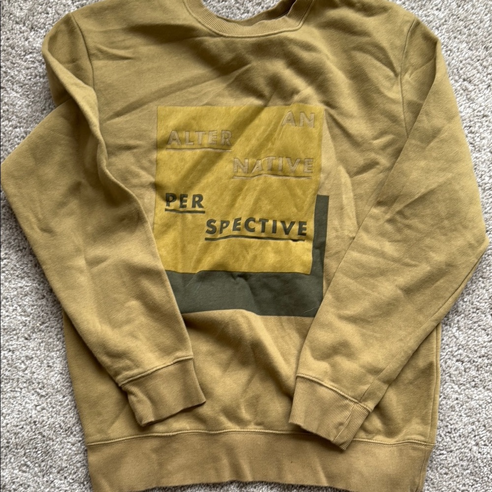 Men's Tan Sweater